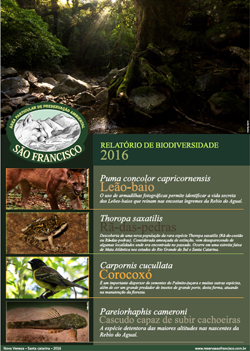 Relatório de Biodiversidade 2016